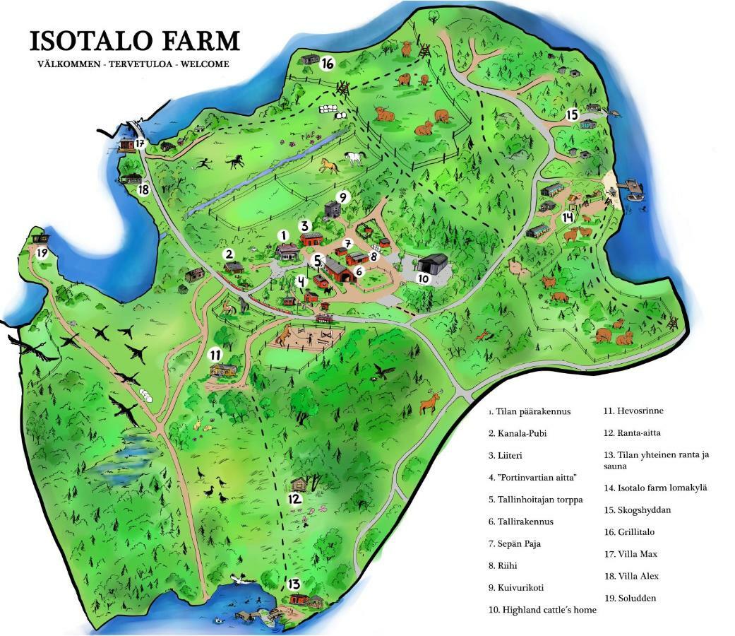 Isotalo Farm At Enaejaervi Lake Salo  Exterior foto